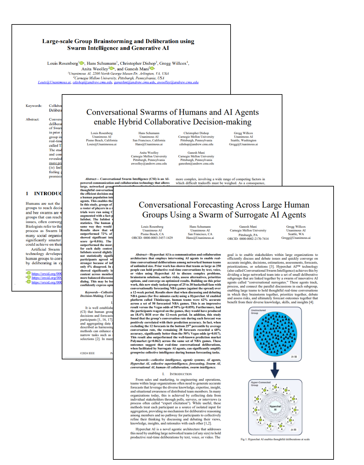Published research papers